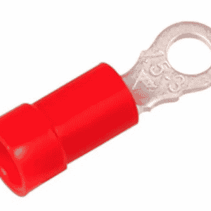Ringkabelsko m6 1,0 mm 2 rød